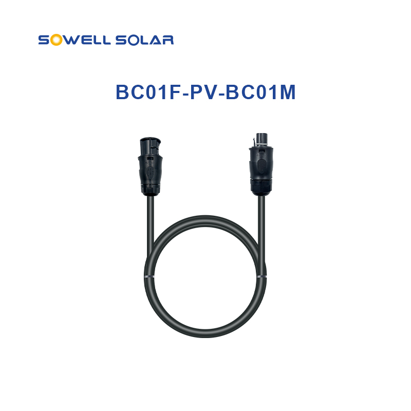 微型逆变器延长电缆   BC01F-PV-BC01M